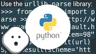 URL query parameters to dict python