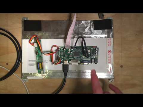 Maker Project Reusing Laptop Screen with Raspberry Pi