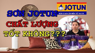 Sơn jotun majestic đẹp hoàn hảo mờ , sơn Jotun nội thất có tốt không? Jotun interior paint