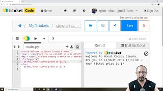 Python Lesson 5 - Nested If Statements