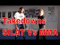 SILAT Vs MMA Basic Takedowns