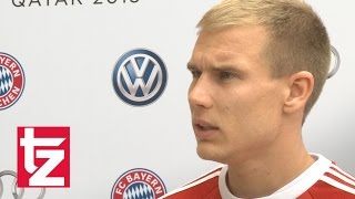 Badstuber greift an: "Schrittweise, sonst knallt's wieder" - FC Bayern in Doha 2015