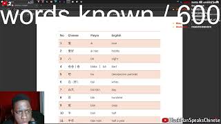 🧧SEEING WHAT WORDS I KNOW AND DONT🧧JOURNEY TO MASTERING 6000 CHINESE WORDS #BlackManSpeakingChinese