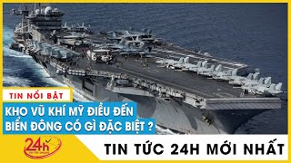 Vì sao Hải quân Mỹ bất ngờ đưa vũ khí mạnh bậc nhất đến Guam? Thái độ Trung Quốc thế nào? | Tv24h