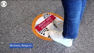 WEB EXTRA: Social Distancing Signs Around The World