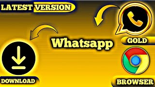 how to download whatsapp gold latest version | gold whatsapp kaise download karen | Gold whatsapp