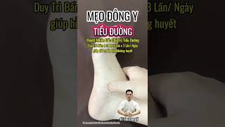 Trị tiểu đường, ổn định đường huyết hãy duy trì bấm huyệt Nhiên Cốc mỗi ngày #trieudongy