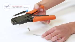 BAHCO CR W 07 - Tool: for RJ plug crimping - UNBOXING