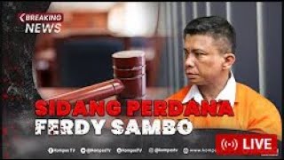 BREAKING NEWS - Sidang Perdana Ferdy Sambo di PN Jakarta Selatan