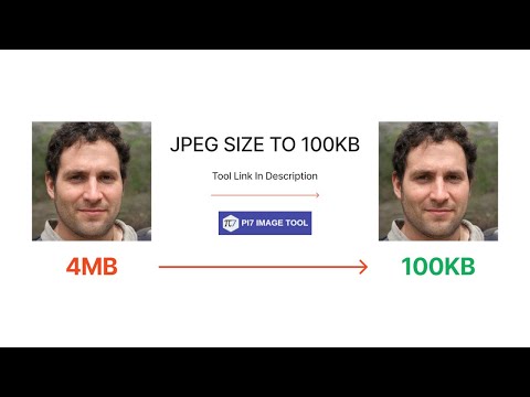 Compress JPEG to 100kb  Reduce image size in 1 min