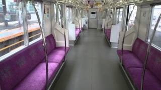 東京メトロ8000系8110F(更新車)の車内を歩いてみた。