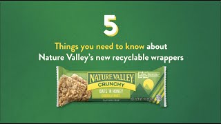 5 things you need to know about Nature Valley's new recyclable wrapper