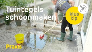 Praxis klustip | Tuintegels schoonmaken