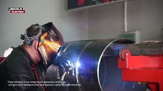 Demo  Pipe Welding with Helix 85 + Pipefab