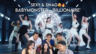 MASTERPIECE! Indonesian Dancers React to BABYMONSTER - 'BILLIONAIRE' MV