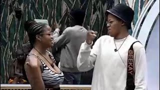 Nsuku Making The Acting Between Beekay and Nate Personal For Her🤣#bbmzansi