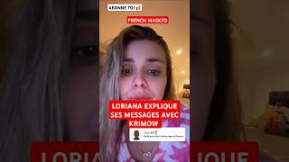 NASDAS LORIANA EXPLIQUE SES MESSAGES AVEC KRIMOW #nasdas #story #shorts #story