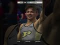 Matt Ramos pins Spencer Lee NCAA Championship Wrestling Semifinals 31723 - Purdue Boilermakers