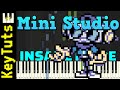 Mini Studio [Deltarune: Chapter 2] by Toby Fox - Insane Mode [Piano Tutorial] (Synthesia)