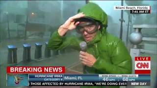 Reporter: Wind speeds like jet engines
