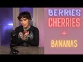 Eating Berries Cherries Banana and Orange ASMR