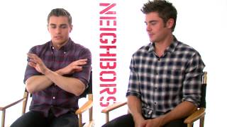 Neighbors: Zach Efron \u0026 Dave Franco Official Movie Interview | ScreenSlam