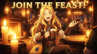 The Traveler’s Toast - Medieval Folk for RPG & D&D Sessions (Lyrics Video)
