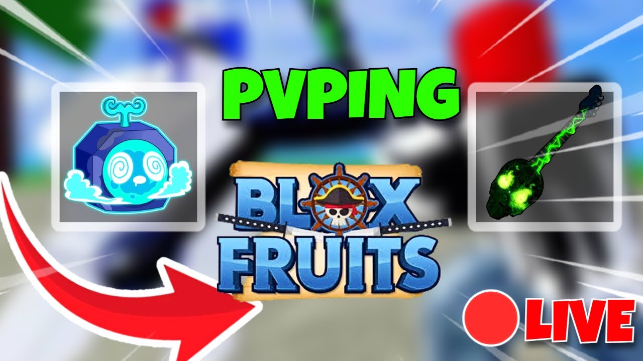Liveрџ ґpvping On Blox Fruits Stream Youtube