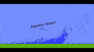 Algodoo water!