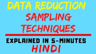 Sampling Techniques [Data Mining](HINDI)