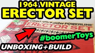 Vintage Erector Set Build