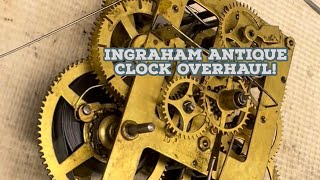 My next project; Antique Ingraham Clock Movement Overhaul!