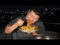 전망 좋기로 소문난 옥탑에서 라면 후루룩 hot instant noodles mukbang on the rooftop 요리 u0026먹방 mukbang eating show