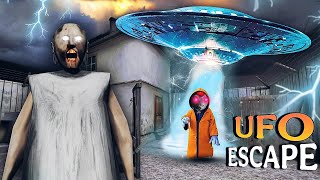 Granny 1.9 New Update UFO Ending Escape | New Skeleton Alien Enemies and Weapons