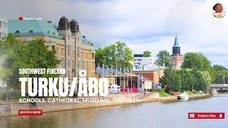 Turku (Åbo) Travel Vlog || Universities || Cathedral || AirBnB + Meals || Museums || Trains +++