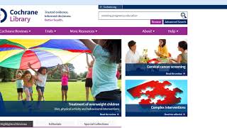 Cochrane Database of Systematic Reviews