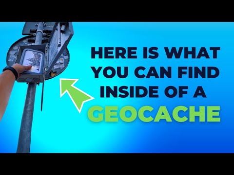What is inside a geocache?