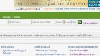 การแนะนำการใช้ฐานข้อมูล ScienceDirect