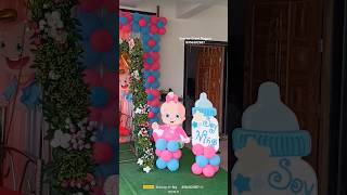 Very Simple and Easy Decoration for Baby Shower | Homemade Baby Shower Decoration ideas #डोहाळेजेवण