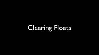 Web Design: Clearing Floats with a Clearfix Hack
