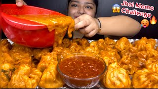 50 SPICY CHICKEN JHOL MOMO CHALLENGE 🥟🔥SPICY GRAVY MOMO CHALLENGE | CHICKEN MOMO EATING CHALLENGE