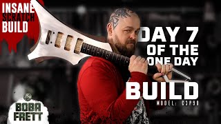 Star Wars Inspired Scratch Guitar Build | Day 7 - Ben loses his nut and breaks the hardware...