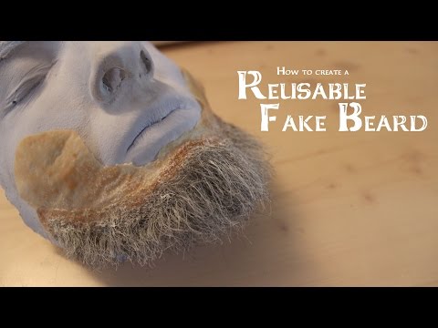How to create a Reusable Fake Beard How to create a Reusable Fake Beard