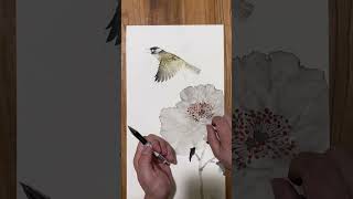 初學者花鳥畫_第30課_中國畫_Flower and Bird Painting for Beginners_Lesson 30_Chinese Painting (subtitled)