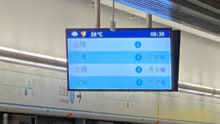 東鐵綫 早上繁忙時間 列車密集間隔