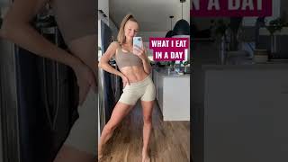 WHAT I EAT IN A DAY (full day of eating) #shorts