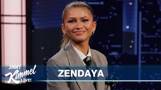 Zendaya on Family Seeing Challengers Love Scenes, Being a Meme & Escaping a Ticket with Tom Holland