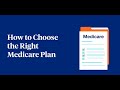 Choosing The Right Medicare Plan