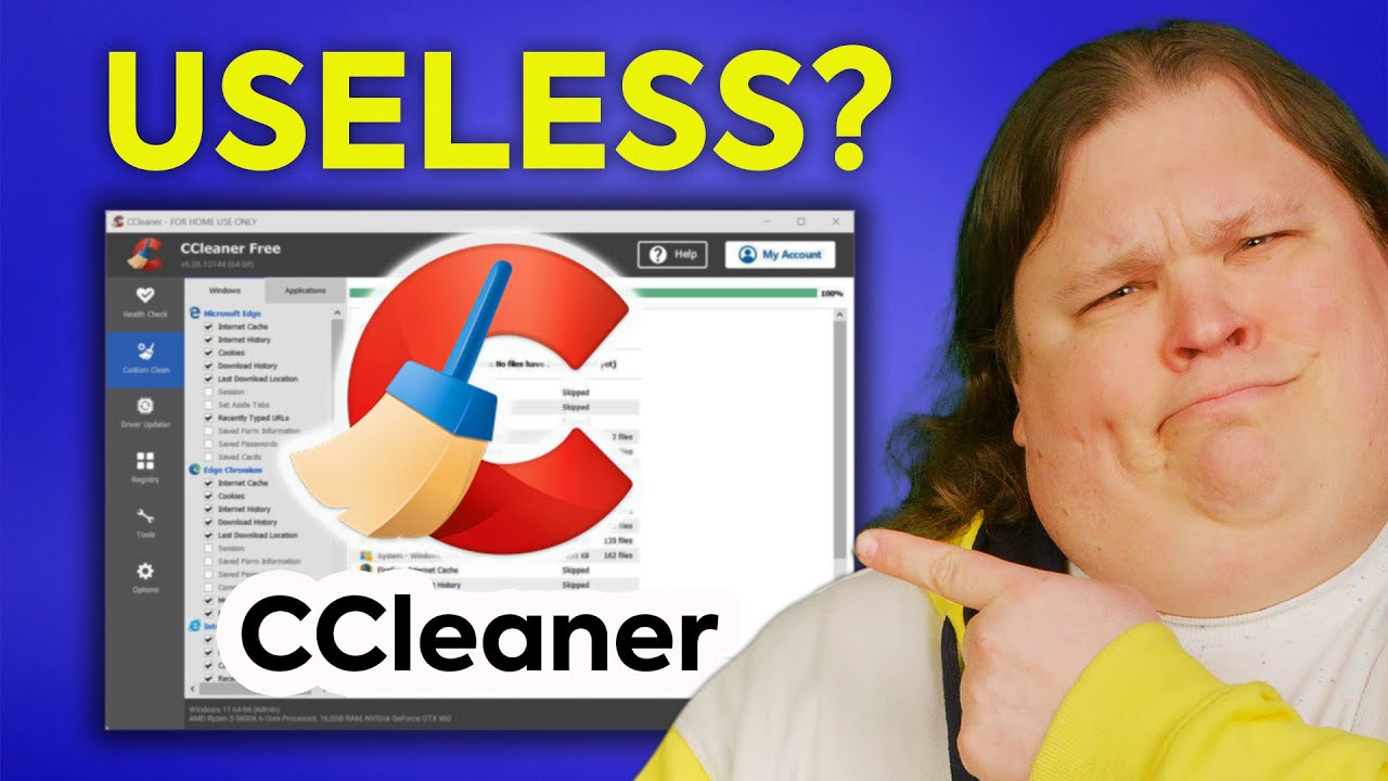 Is Using CCleaner A Bad Idea? - YouTube