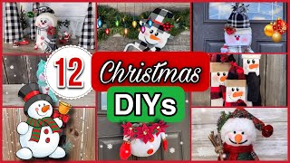 12 DIY CHRISTMAS Decorations & Ideas to try in 2022🎄Manualidades para Navidad/Natal DIY